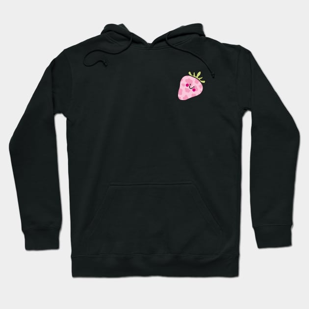 Strawberry Cow Hoodie by Eva Martinelli